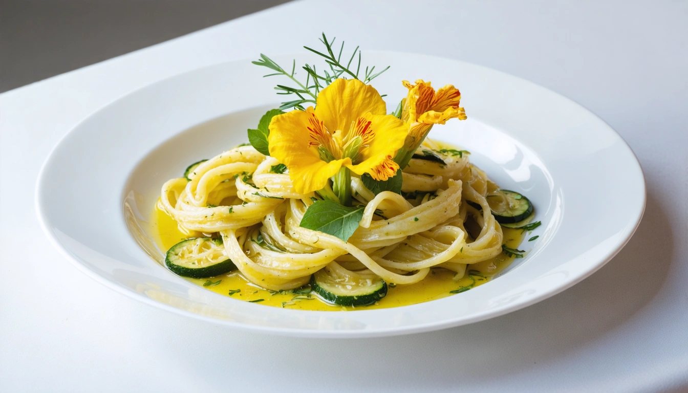 pasta fiori di zucca